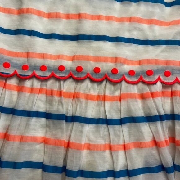 Mini Boden Striped Sleeveless Dress Girls Size 9-10 Years - Picture 3 of 6